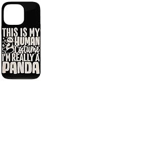 C'est Mon Costume Humain, Je suis Vraiment Un Panda Coque pour iPhone 13 Pro