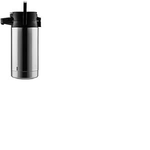 Helios Cafetière à Pompe 3,5 l - 6 h - Garde Les Boissons Chaudes et Froides - en Acier Inoxydable incassable - Idéal pour Les buffets et Les conférences