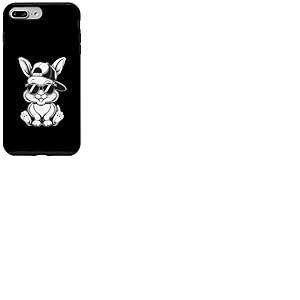 Cool Bunny Fun Hip Hop Swag Coque pour iPhone 7 Plus/8 Plus