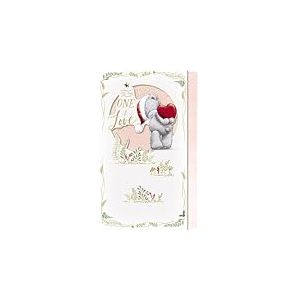 Me To You Tatty Teddy Carte de No&euml;l To The One I Love 17,8 x 27,9 cm Collection officielle