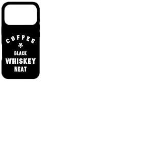Whisky &eacute;cossais Bourbon Noir caf&eacute; Coque pour iPhone 17 Pro