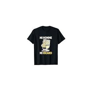 Mi Homme Mi Ricard - Ricard Pastis Ap&eacute;ro Mi Homme Mi Ricard T-Shirt