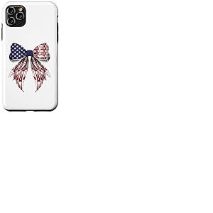 Guitare bassiste 4 juillet drapeau américain Coque pour iPhone 11 Pro Max
