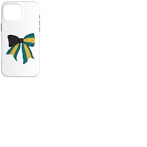 Ruban nœud Coquette Fille Drapeau Bahamas Bahamas Coque pour iPhone 16 Pro Max