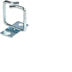 Good Connections Support de Guidage de câbles - 40 x 40 mm - en Acier galvanisé - pour Un Guidage Clair et structuré des câbles dans Une Armoire pour Serveur 19"