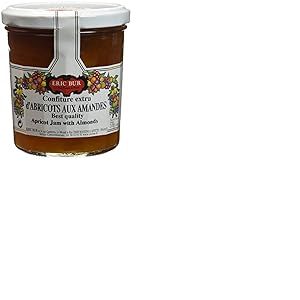 ERIC BUR Confiture Extra Abricots Amandes 370 g - Lot de 3