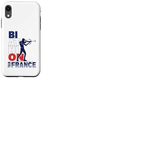 Biathlon Ski de Fond & Tir à la Carabine Team France Coque pour iPhone XR