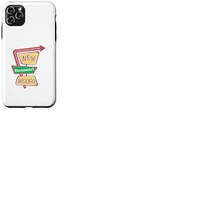 Tucumcari Nouveau-Mexique NM R&eacute;tro Vintage Mid Century Modern Coque pour iPhone 11 Pro Max