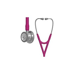 3M Littmann Stéthoscope de Diagnostic Cardiology IV, Pavillon Standard, Tubulure Framboise, 69 cm, 6158
