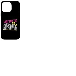 Design de montagnes russes Wait For The Drop pour femmes et filles Coque pour iPhone 14 Pro Max