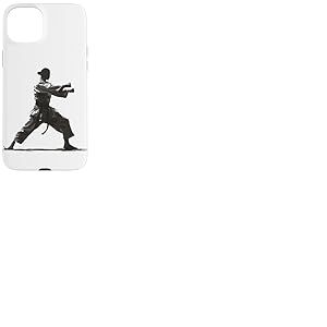 Ceinture noire féminine Karateka pour les filles Coque pour iPhone 15 Plus