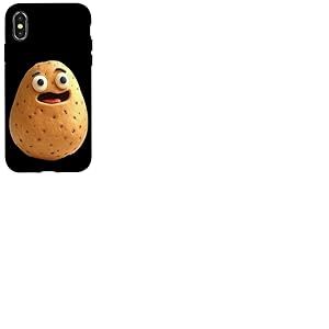 Pomme de Terre argileuse Coque pour iPhone X/XS