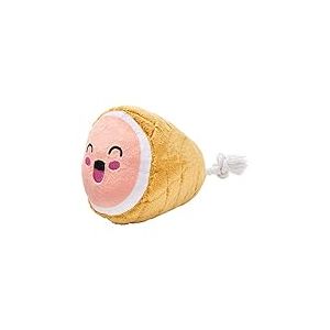 Pearhead Pet M.C.Hammy Doy Toy, Plush and Rope Dog Toy, Novelty Pet Accessories, Pet Parent Gifts