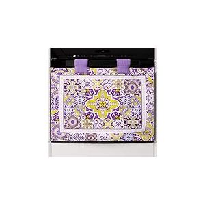 PETTI Artigiani Italiani - Couvre-Four, Couvre-Four, Cuisine, Couvre-Four Moderne en Impression num&eacute;rique Vietri Violet, 100% fabriqu&eacute; en Italie