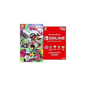 Splatoon 2 - Nintendo Switch & Switch Online - Abonnement 3 Mois | Code de téléchargement (Switch)