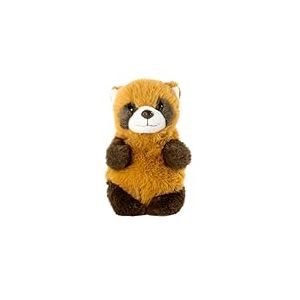 Living Nature Bébé Panda Roux en Peluche de Animal de Jungle Moelleux et Câlin | Cadeau de Jouet Doux pour Nouveau-Nés et Bébés | Écologique Naturli