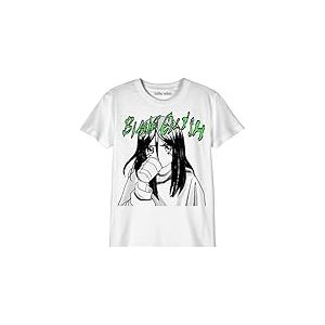 cotton division T-Shirt Unisex Enfant Billie EILISH &laquo;N/C&raquo;, Reference : BOBILLITS001, Blanc, Taille 6 Ans