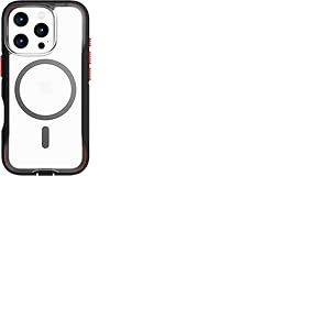 tech21 EvoPro pour Alvington Compatible avec MagSafe &ndash; Coque de Protection Contre Les Chocs 21x test&eacute;e Selon la Norme Militaire &ndash; Transparent/Noir