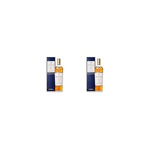 Macallan Speyside 12 Ans Double Cask Single Malt Whisky 70 cl (Lot de 2)