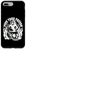 Pick Your Poison Pin Up Devil Woman Tatouage Traditionnel Flash Coque pour iPhone 7 Plus/8 Plus