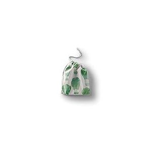 Bonamaison Imprimé Sacs de Coton avec Cordon, Sac D'Épicerie, Sac À Provisions, Réutilisables, Écologique, Pliable, Taille: 20x30 Cm