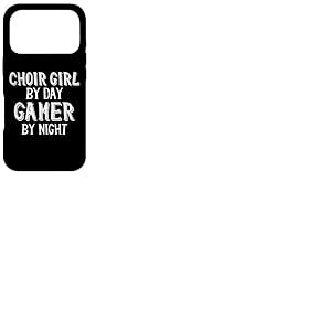 Choir Girl by Day Gamer by Night Church Church Girl Gamer Coque pour iPhone 17 Pro