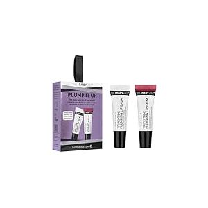 The INKEY List Plump It Up Lot de 2 baumes à lèvres tripeptide teintés repulpants cliniquement prouvés, hydrate les lèvres sèches craquelées, végétalien et sans cruauté envers les animaux 20 ml