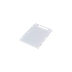 Chef Aid Planche &agrave; d&eacute;couper blanche grande taille en poly, surface antid&eacute;rapante multifonction, facile &agrave; nettoyer, compatible lavevaisselle, avec poign&eacute;e, 40 x 30 x 0,4 cm