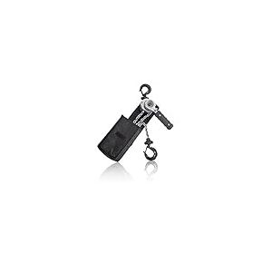 Black Series Mini palan à levier avec levier à cliquet conforme à la norme EN 13157, charge maximale 250 kg, course 1,5 m