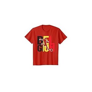 Maillot de Football Belgique | Joueurs et Fans de Football Belge T-Shirt