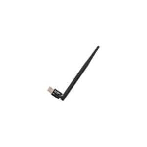 Qoltec 57001 Adaptateur réseau WLAN 150 Mbit/s sans Fil USB Wi-FI 150 Mbit/s Noir