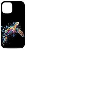 Coque pour iPhone 12/12 Pro Motif Tortue De Mer Safari Amoureux Des Animaux Tortue