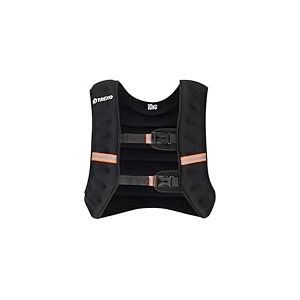 TREXO Gilet Lesté Entrainement avec Poids 10 kg Remplissage Billes d'Acier et Sable Veste Lestée Réfléchissantes Charge Gilet Running pour Poids Musculation Crossfit Fitness Calisthenics