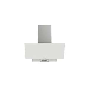 Cata Hotte Décorative Thalassa 900 GWH/G Panneau de Commande Électronique 4 Vitesses Moteur BT3 Extra Silencieux Niveau Sonore 50 db Éclairage LED Filtre Anti-Buée Largeur 90 cm Couleur blanche