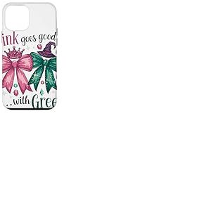 Pink Goes Good With Green Princesse Sorcière Magie Fantasy Coque pour iPhone 12 mini