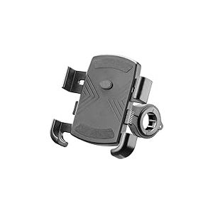 Interphone | SMMOTOCRAB23 | Support téléphone Portable pour Motos - Support Smartphone Universel pour potences de Guidon de 12 à 30 mm - Simple et sûr