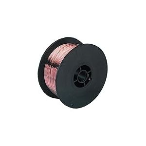 CFH Fil de soudure universel Ø 0,8 mm SD 586 - Bobine de 1 kg D 100 - Fil de soudure MIG/MAG cuivré pour soudage au gaz de protection d'aciers non alliés et faiblement alliés - EN ISO 14341-A G3Si1