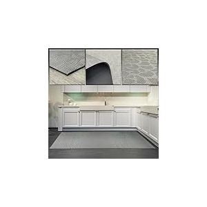 Tadi & Imperio1979 Zjxsneh Tapis de Couloir en Vinyle frisé - Tapis extérieur - Tapis de Cuisine - Tapis Vinyle pour Cuisine - Tapis de Salon - Tapis d'entrée