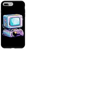 Jeux PC Comic Style Jeux d'ordinateur Coque pour iPhone 7 Plus/8 Plus