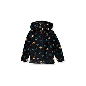 Amazon Essentials Disney | Marvel | Star Wars Veste à Capuche Zippée en Polaire Garçon, Star wars Luke Rebelles, 6-7 ans