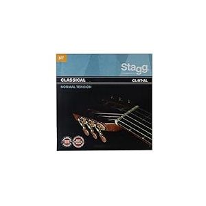 Stagg CL-NT-AL Jeu de cordes en nylon et plaqué argent pour guitare classique
