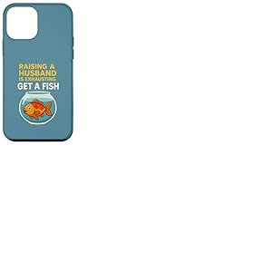 Élever un mari est épuisant Obtenez un poisson sarcasme drôle Coque pour iPhone 12 mini