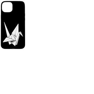 Grue Origami Coque pour iPhone 15 Plus
