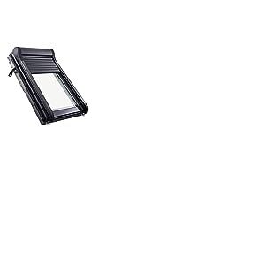 Volet Roulant Extérieur Originale Roto ZRO - Volet Roulant Manuel - avec Manivelle - Lamelles en Aluminium à Double Paroi - pour la Série Designo R6/R8 - Taille 094/140 | 09/14 - Anthracite Métallisé