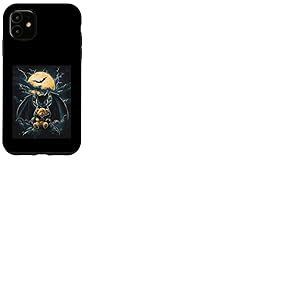Chauve-Souris Ours en Peluche Gothique Femme Chauve-Souris Coque pour iPhone 11