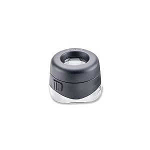 Carson LED VersaLoupe - loupe de mise au point d’un grossissement de 10x avec fonction éclairage par LED (LH-50)