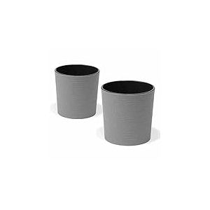 Siena Garden Eco Lens Lot de 2 Verres Gris