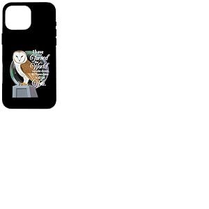 Hibou, j'ai bouleversé le monde Coque pour iPhone 16 Pro Max