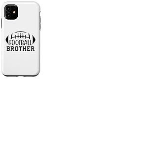 Football Brother Thats My Big Bro Little Football Brothers Coque pour iPhone 11