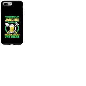 Jardin Jardinier Jardine Et Bi&egrave;re Dr&ocirc;le Id&eacute;e Jardinage Coque pour iPhone 7 Plus/8 Plus